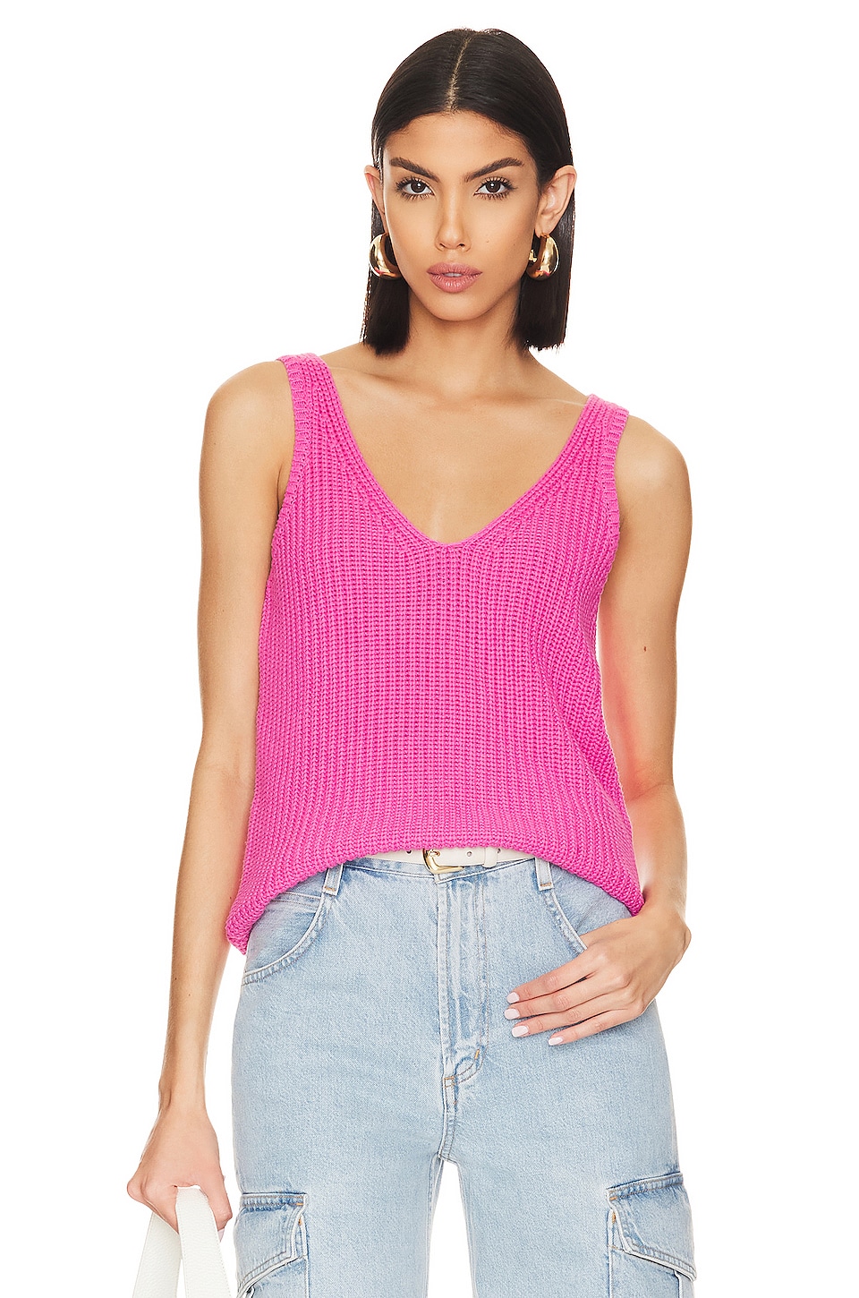 NBD Claudia Corset Top in Party Pink