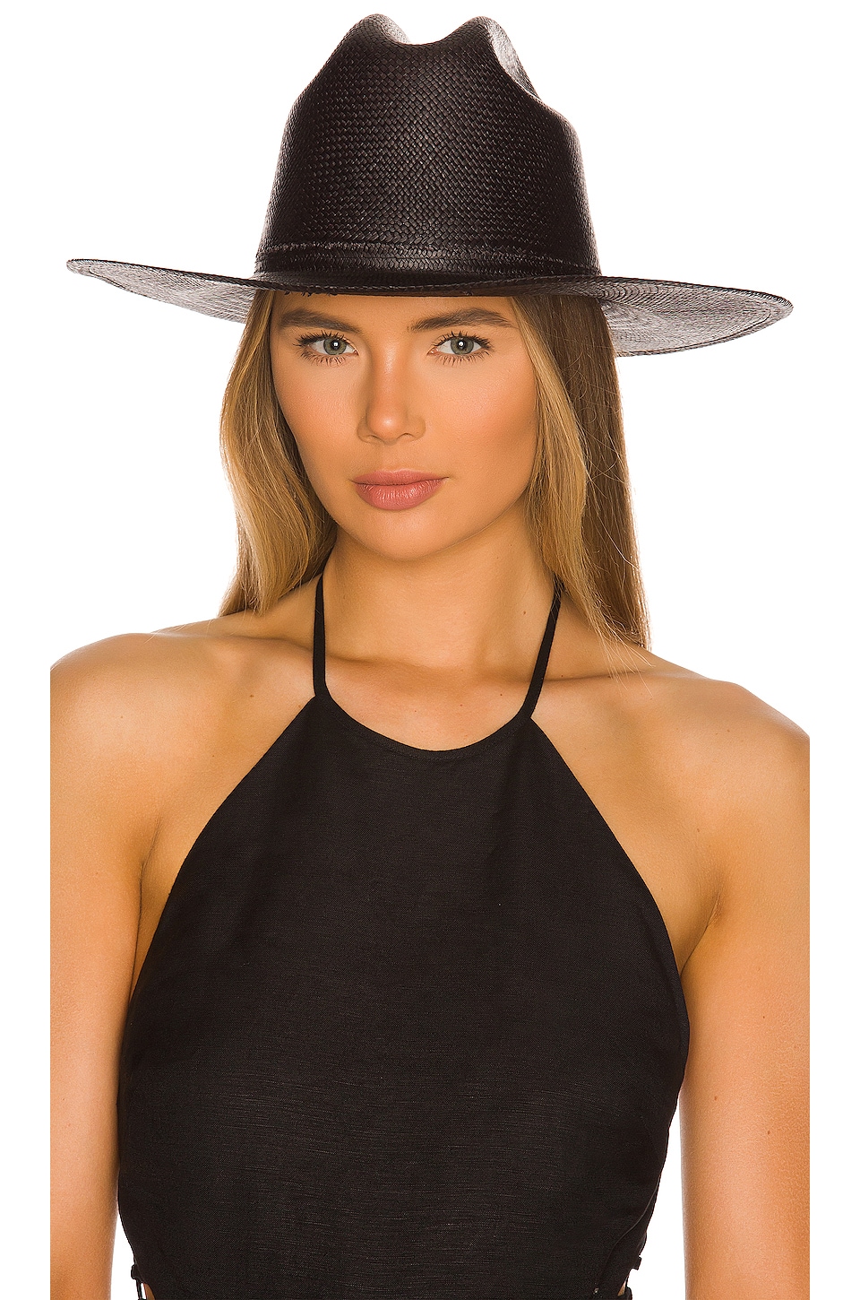 Janessa Leone Vivian Hat in Black | REVOLVE
