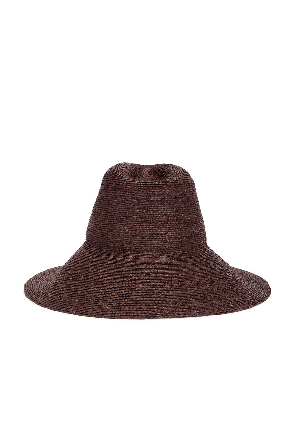 Deuxieme Classe JANESSA LEONE HAT ブラウン Janessa Leone Colette Hat in Chocolate | REVOLVE