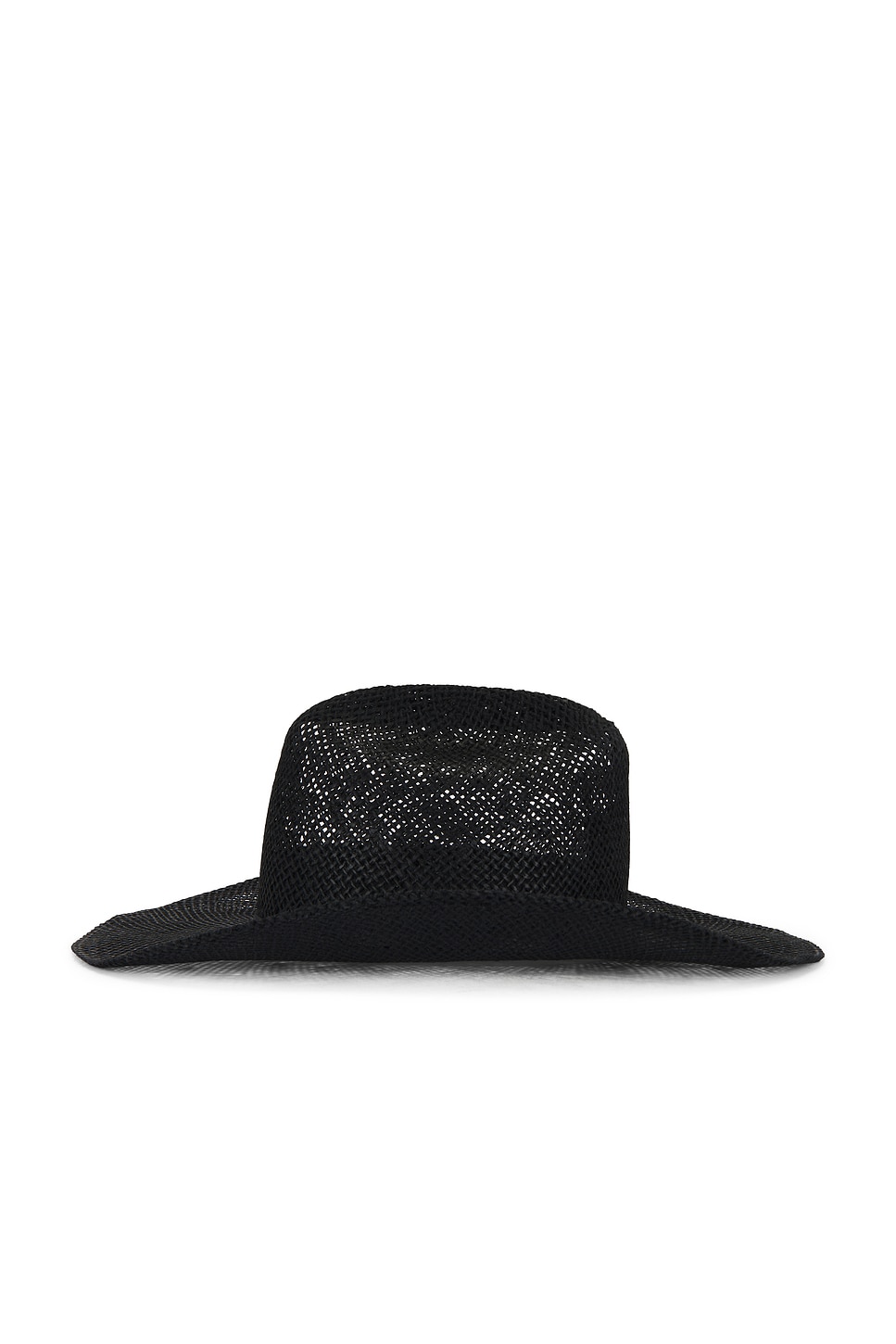 Janessa Leone Aiden Cowboy Hat Black Straw Cowgirl Western SMALL Janessa Leone Aiden Cowboy Hat in Black | REVOLVE main image 3