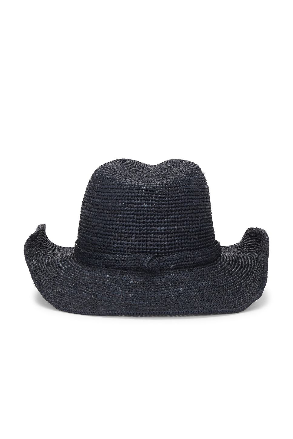 Janessa Leone Sacha Cowboy Hat in Navy | REVOLVE