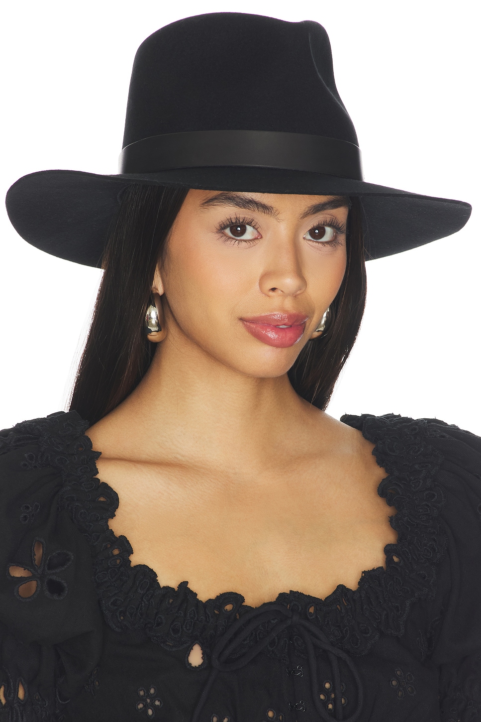 Janessa Leone ROSS フェドーラハット - Black | REVOLVE