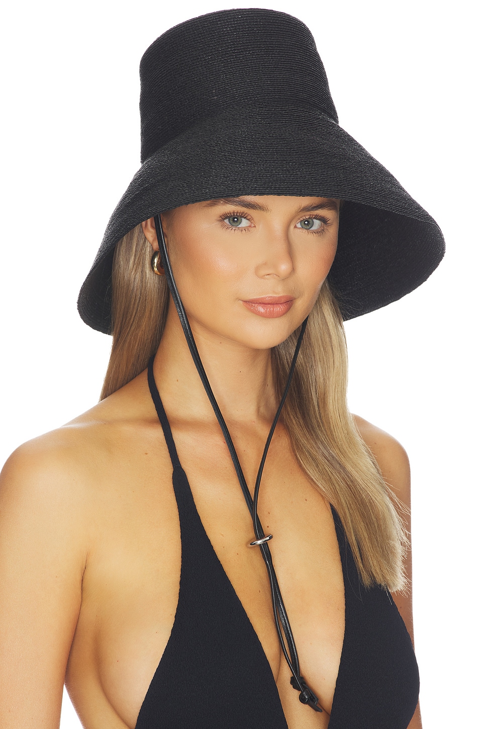 Janessa Leone Suni Hat in Black | REVOLVE