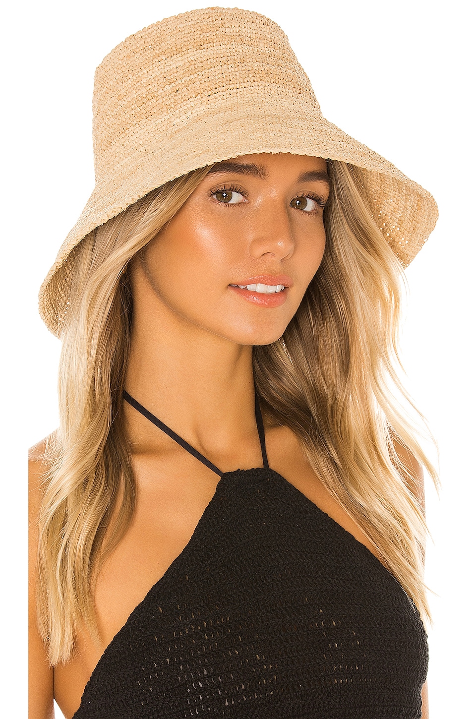 Janessa Leone Felix Packable Hat in Natural | REVOLVE