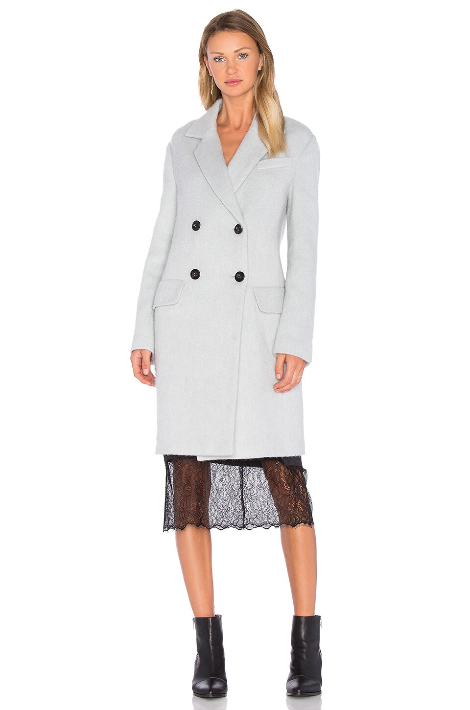 J.O.A. Peacoat in Light Blue