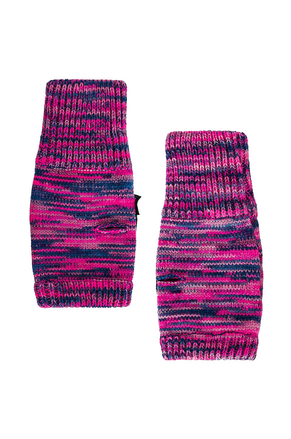 jocelyn Multi Knit Love Mittens in Pink Multi