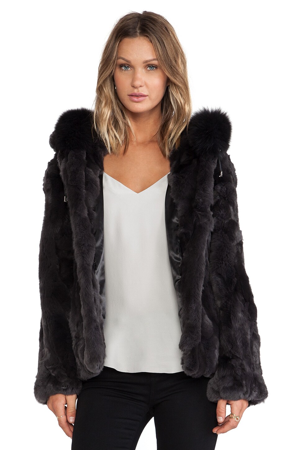 jocelyn fox fur jacket