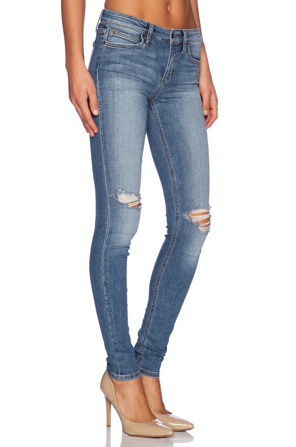 Joe's Jeans Flawless Mid Rise Skinny in Bernnie | REVOLVE