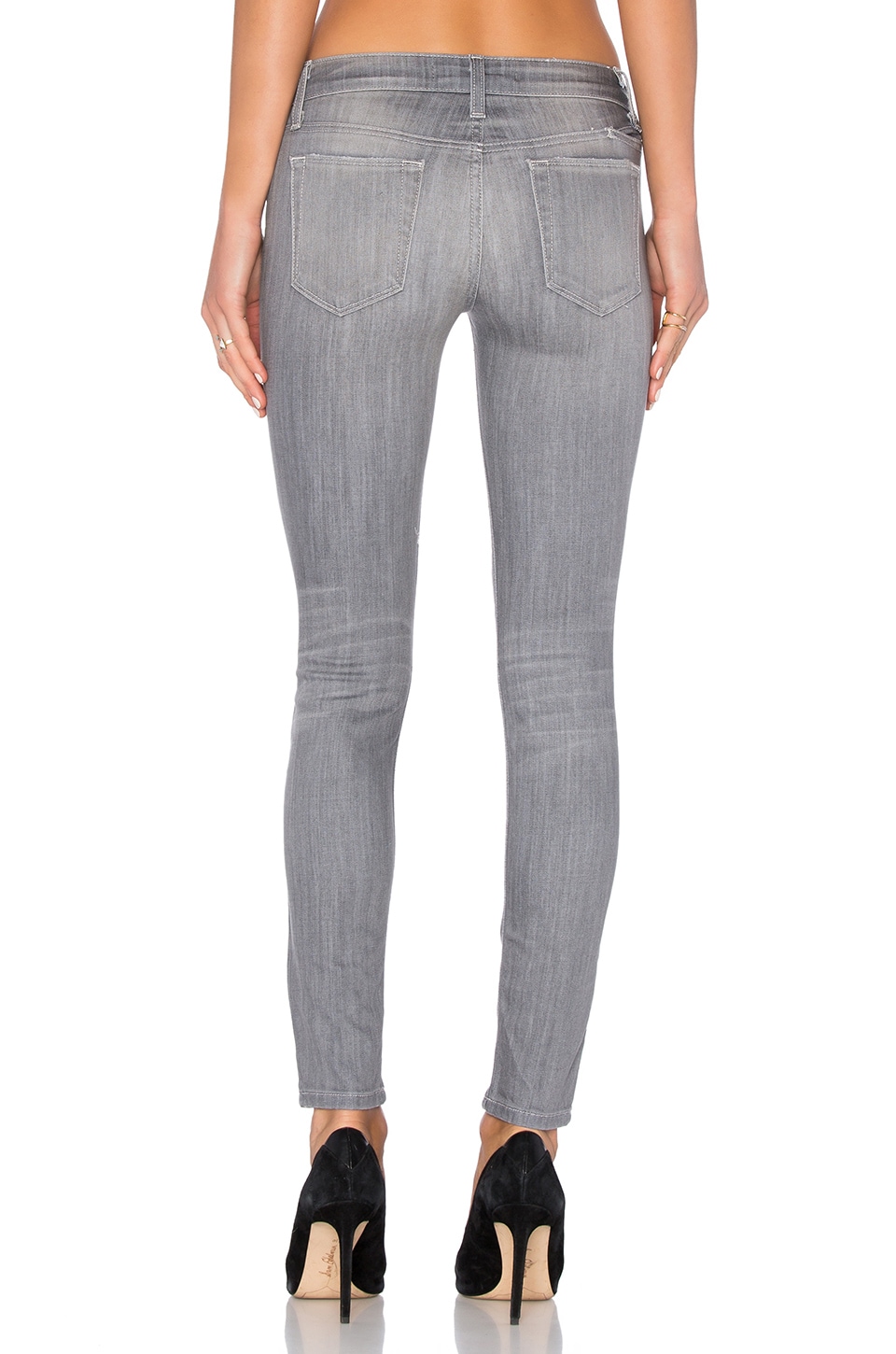 Joe's Jeans Justina Cool Off The Vixen Ankle in Light Grey | REVOLVE