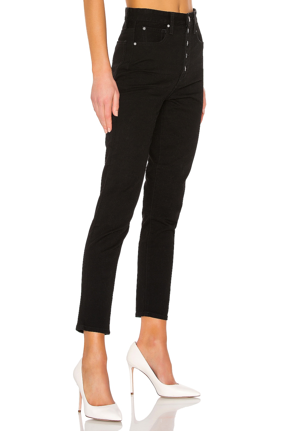 Joe's Jeans X We Wore What The Danielle High Rise Vintage in Black