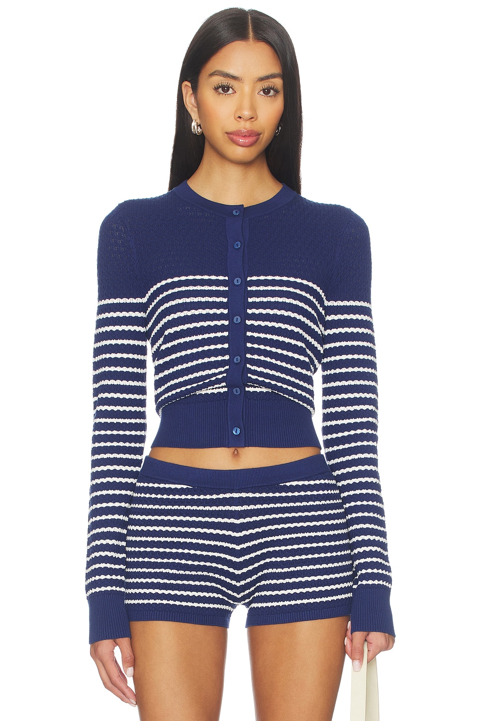 The Pointelle Dani Cardigan - thumbnail 2