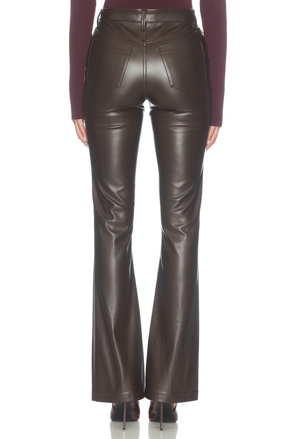 Joe's Jeans The Faux Leather Hi Honey Bootcut Pants