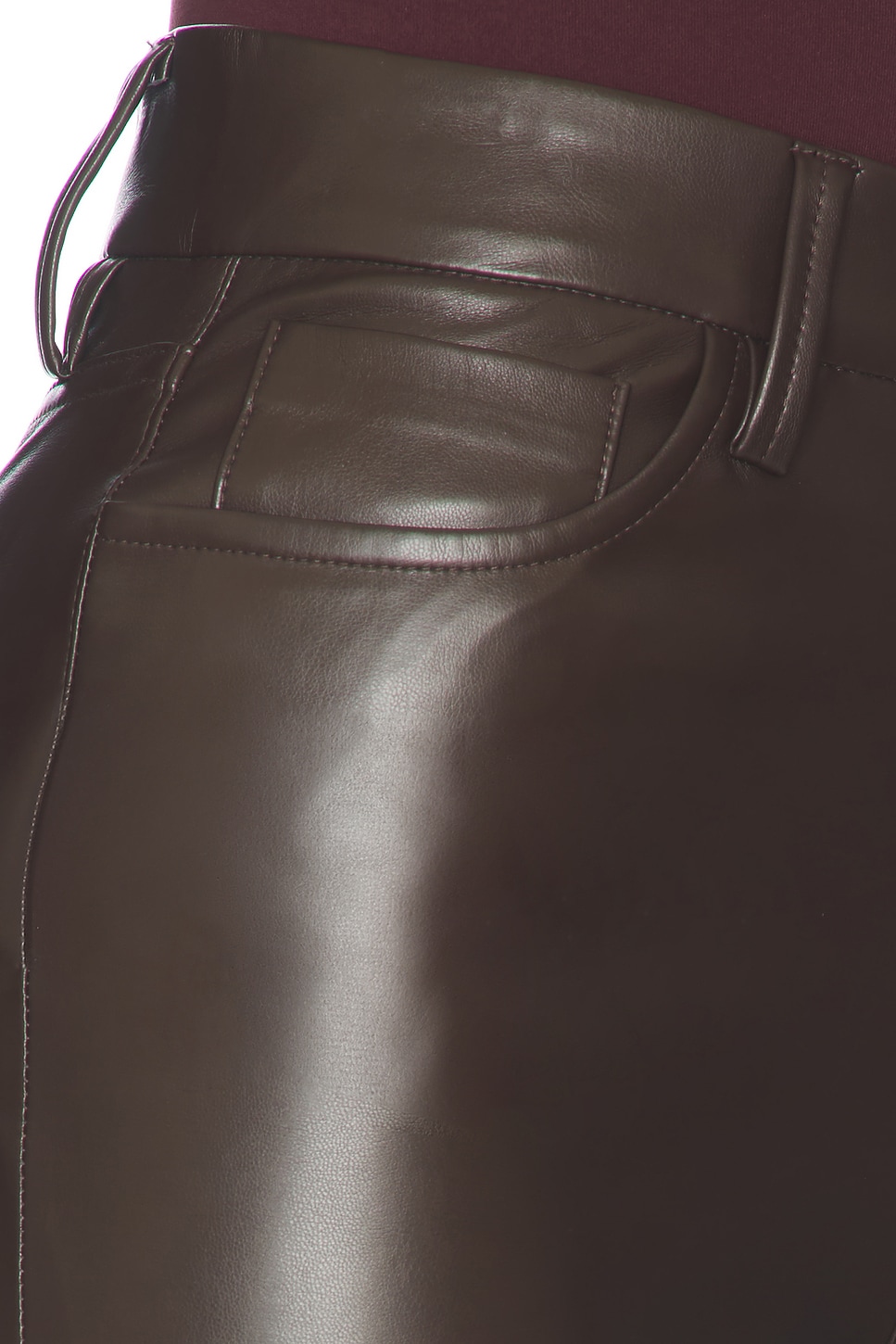 Joe's Jeans The Faux Leather Hi Honey Bootcut Pants