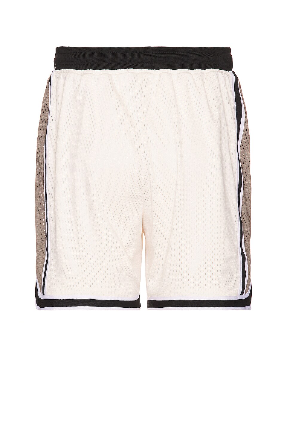 JOHN ELLIOTT Vintage Varsity Shorts in Salt X Bark