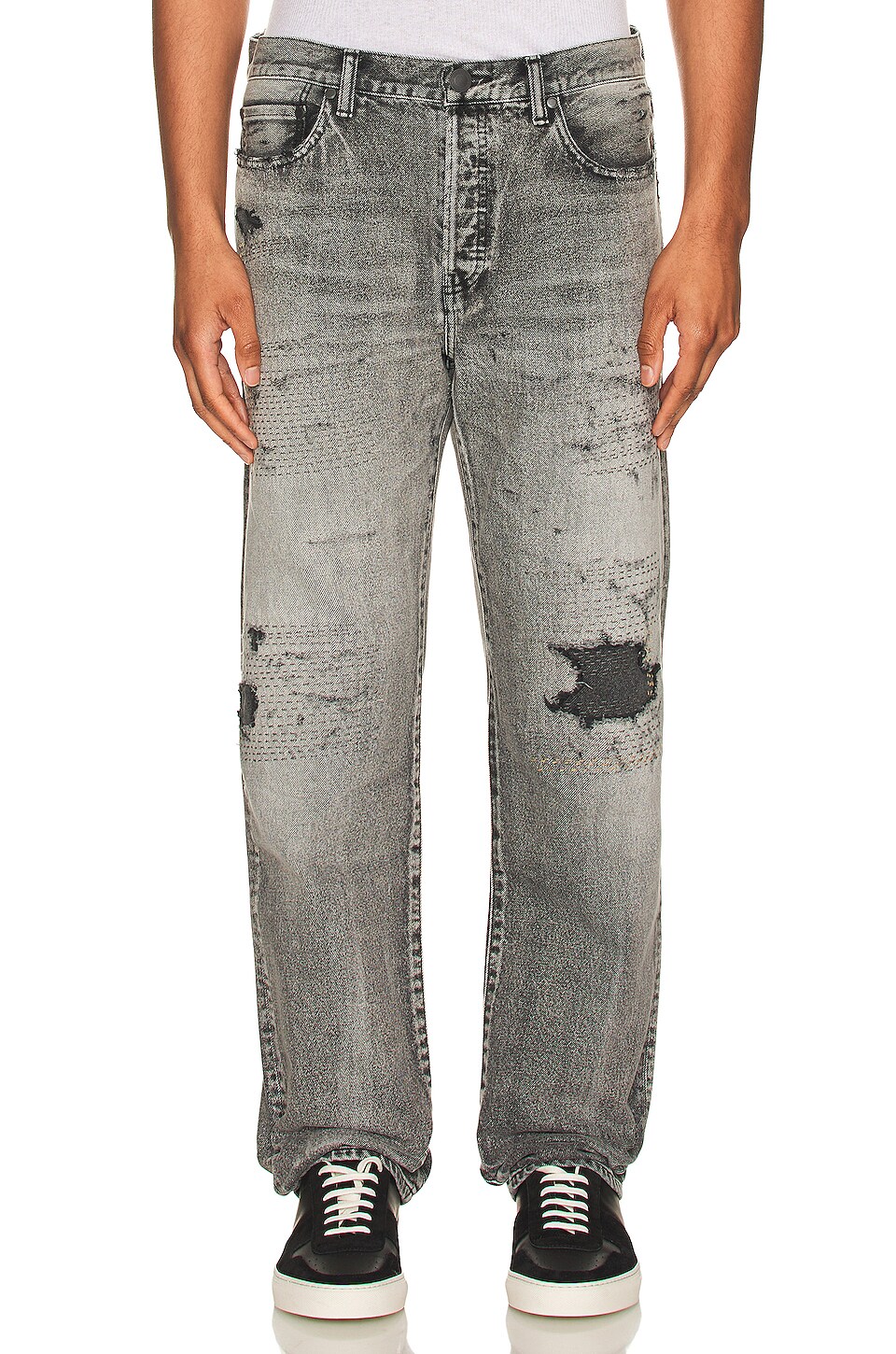 JOHN ELLIOTT The Daze Grey Sashiko en Grey Sashiko