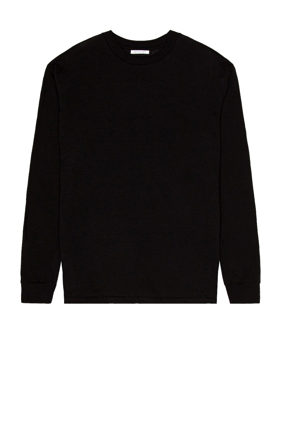 JOHN ELLIOTT Cotton Cashmere Pullover in Black | REVOLVE