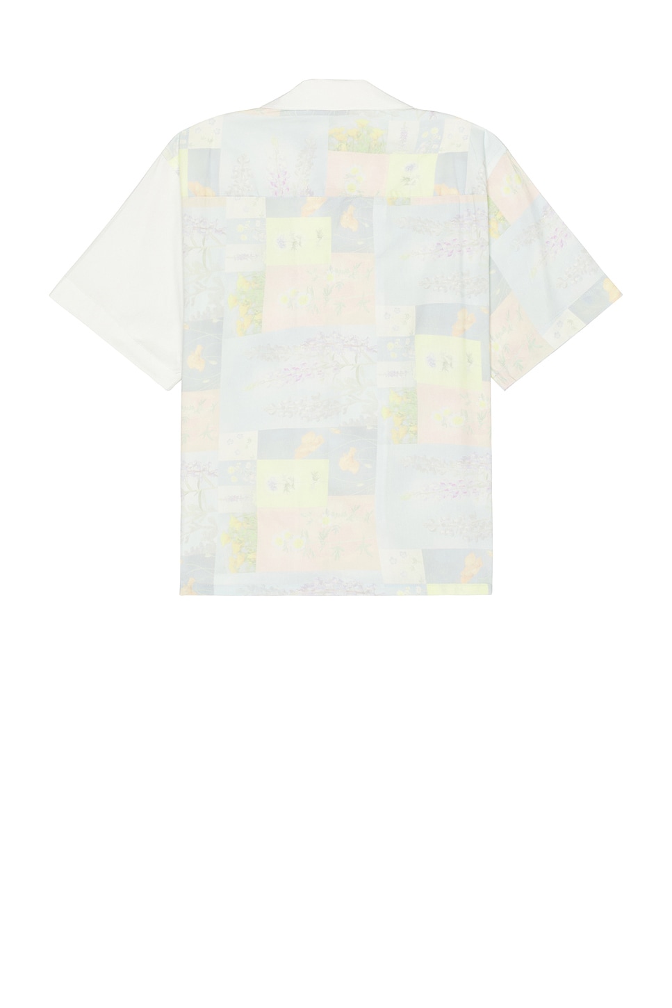 JOHN ELLIOTT Camp Shirt in Super Bloom Grid