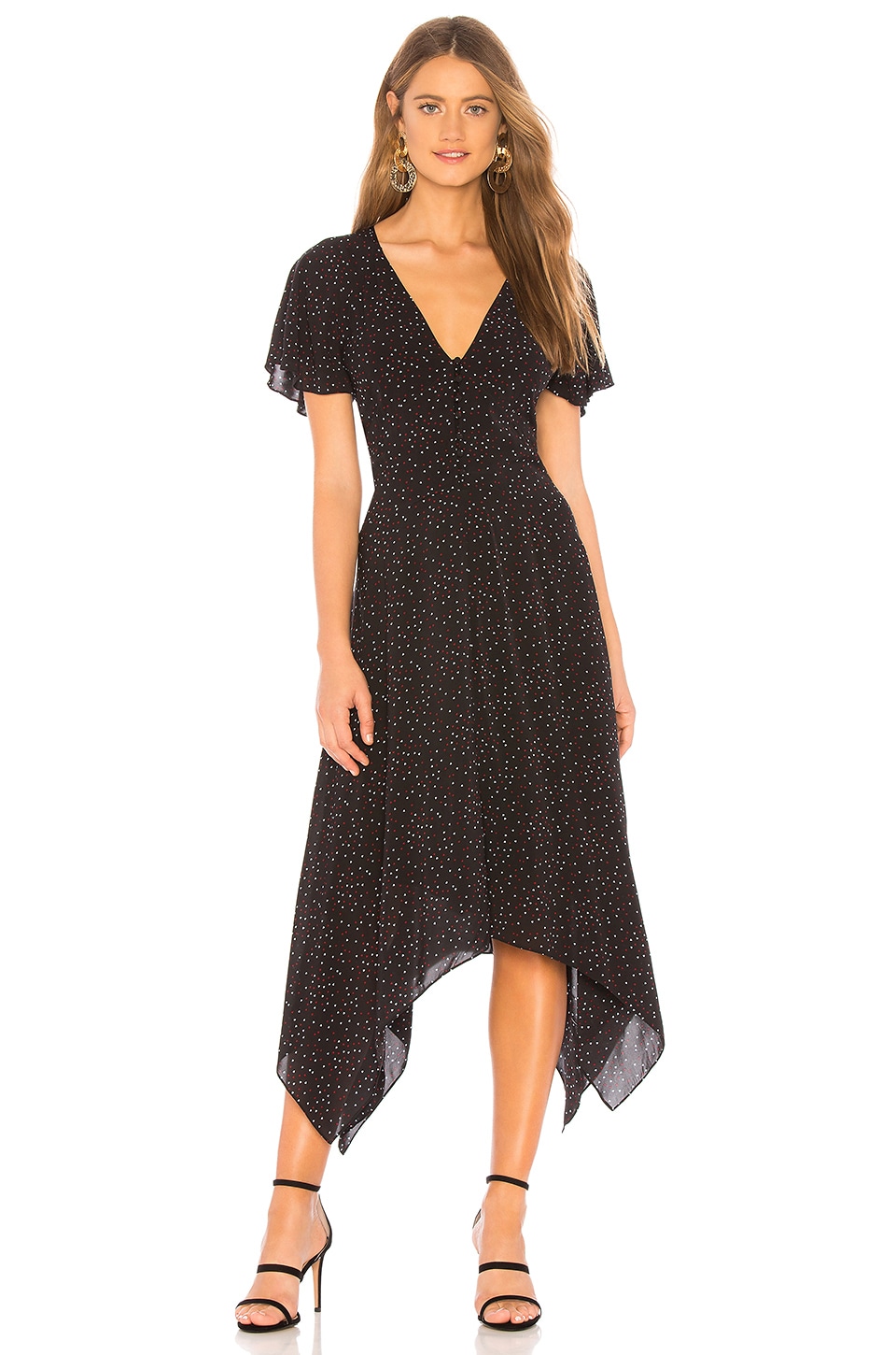 Joie Tamyra Dress in Caviar | REVOLVE