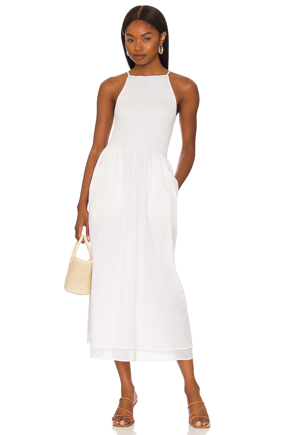 Joie Lory Dress in Bright White REVOLVE