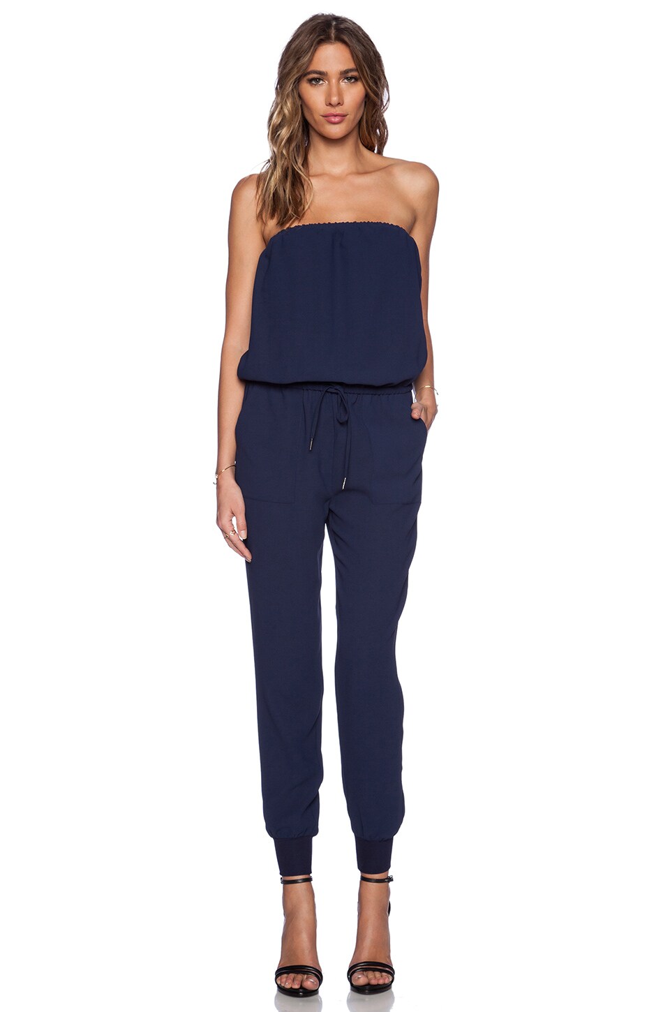 joie navy jumpsuit