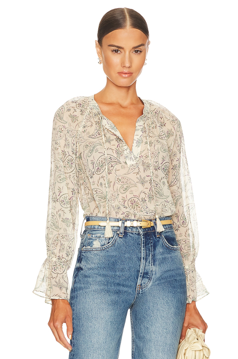 Bardot Valentina Corset Top in Lily Floral