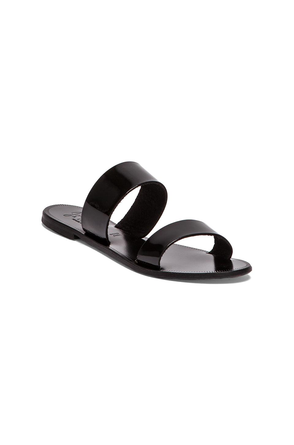 Joie A La Plage Sable Flat in Black & Black
