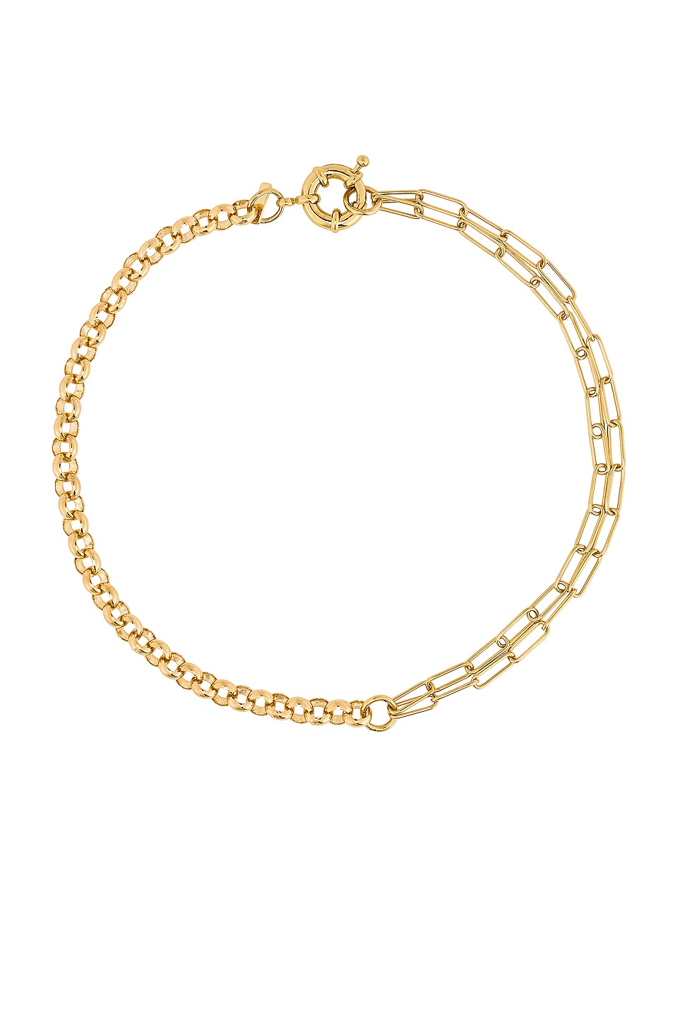 Joolz By Martha Calvo Double Dutch Necklace In Gold