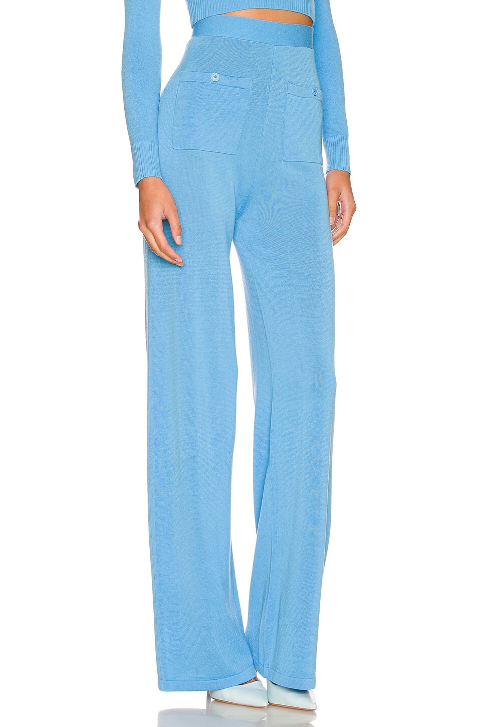JoosTricot Solid Pant in Cornflower