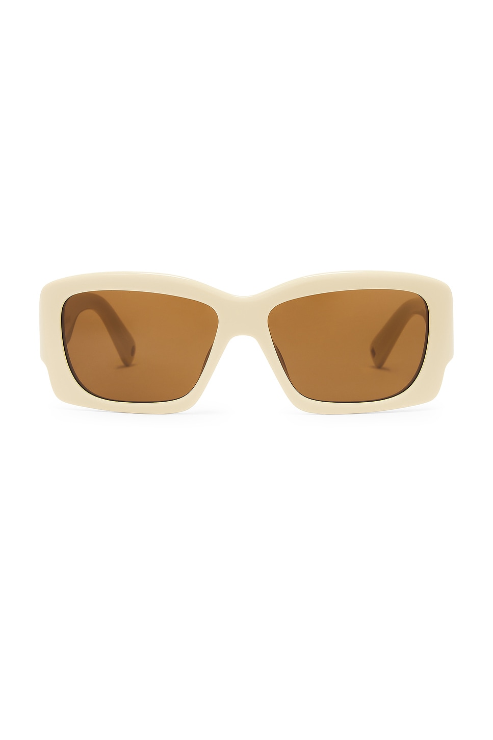 【JACQUEMUS】Croisiere sunglasses サングラス JACQUEMUS Croisiere Sunglasses in Sandy, Gold, & Matte Brown