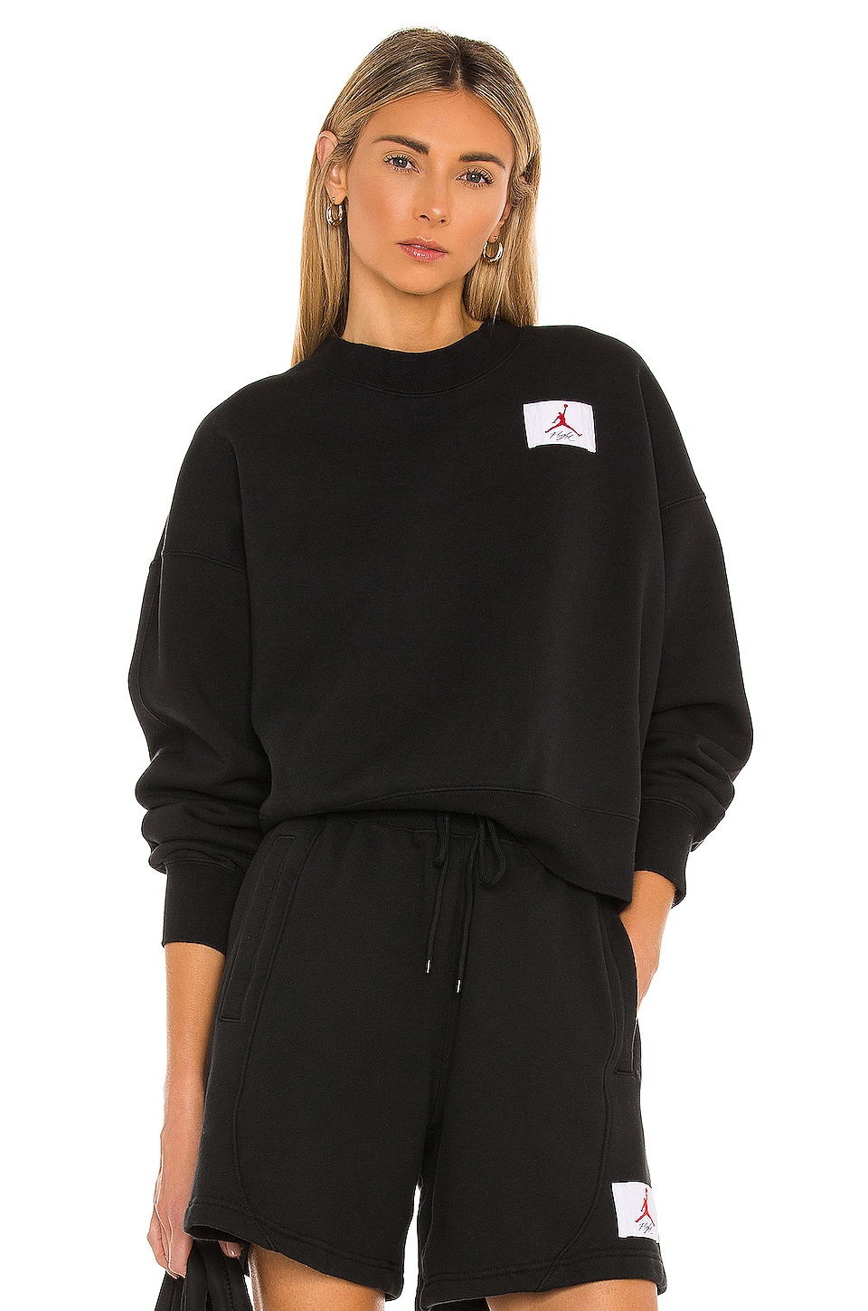 jordan flight fleece crew sweater