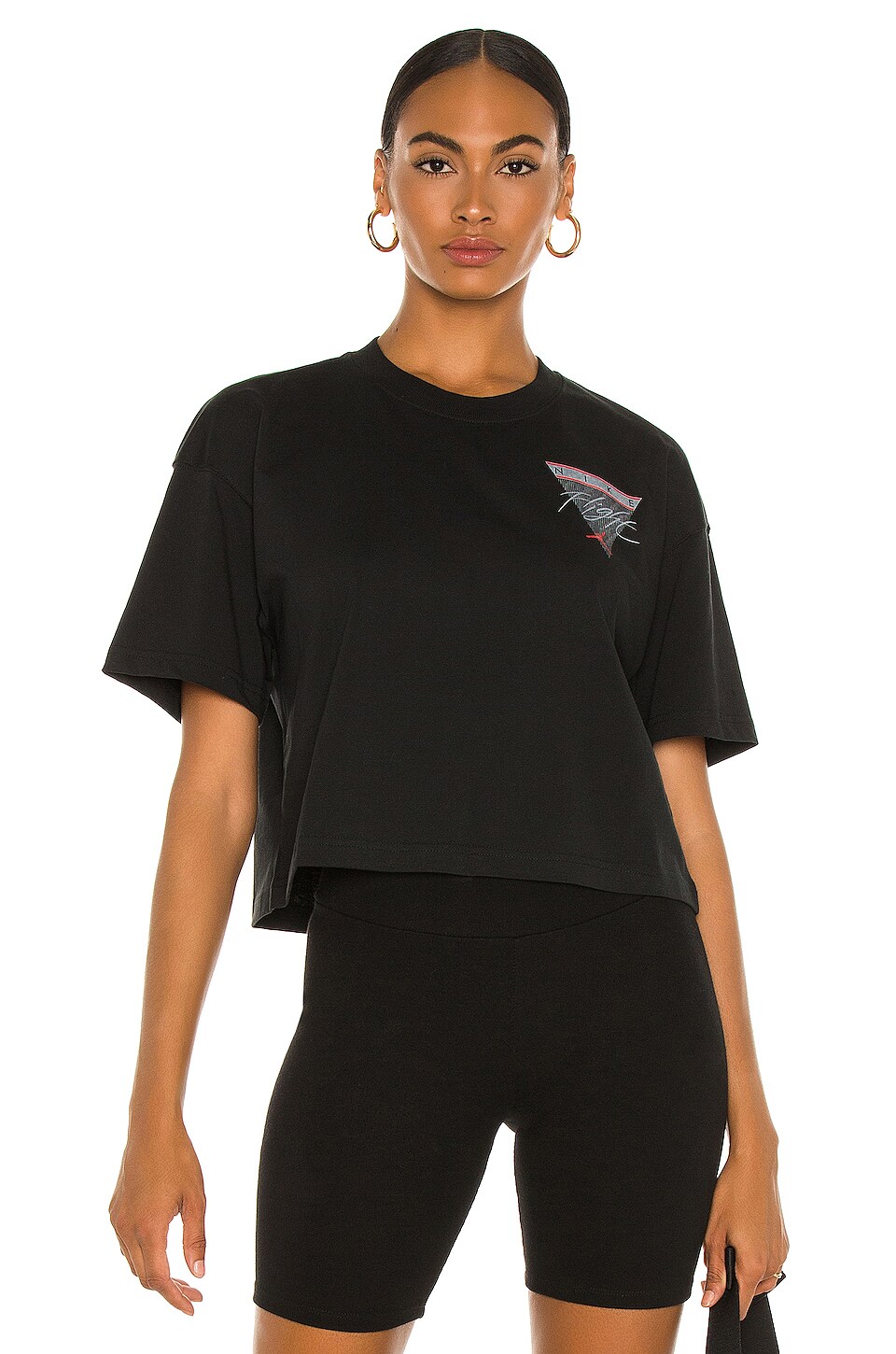 Jordan Essential Graphics Tee in Black | REVOLVE