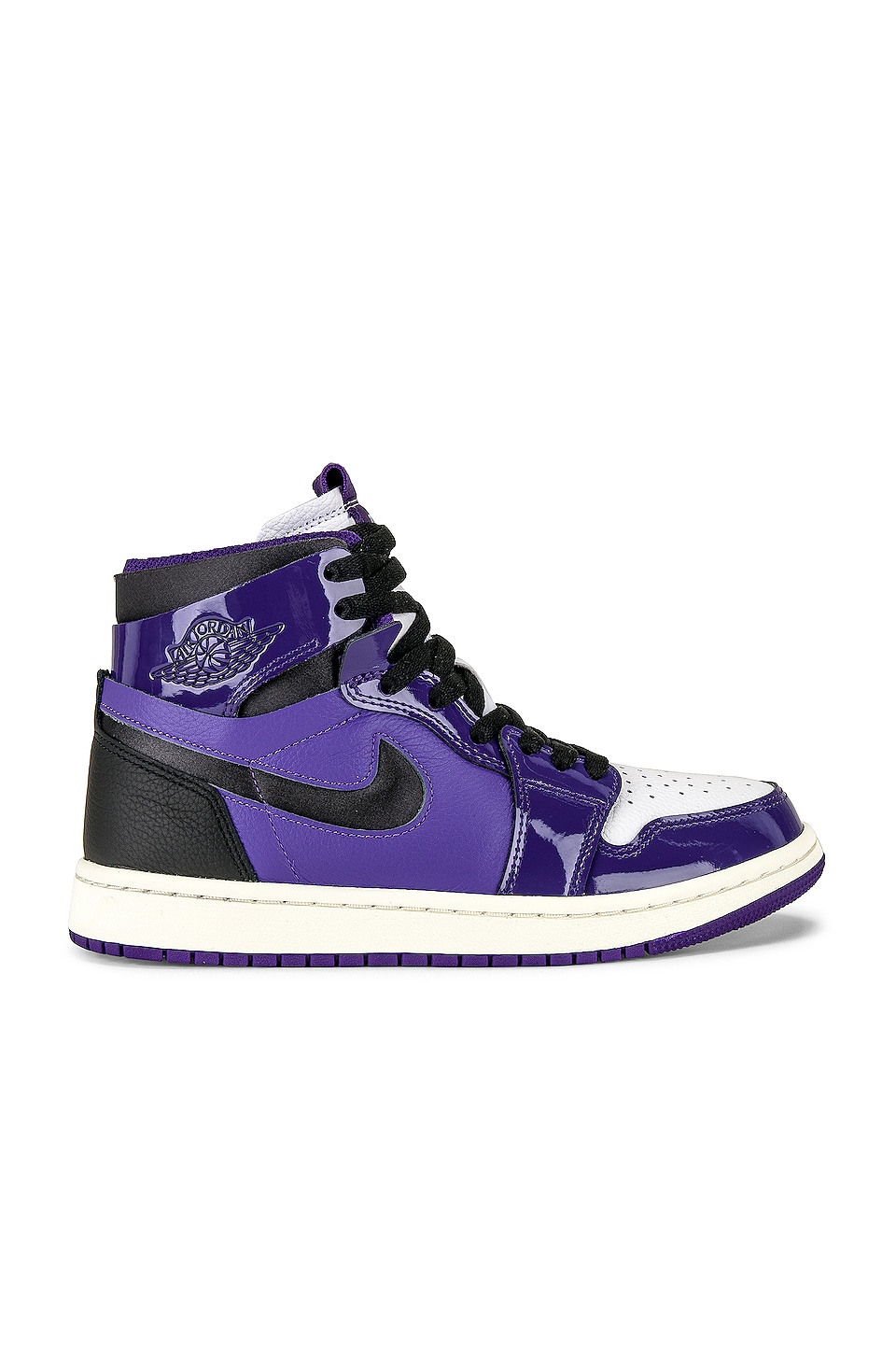 Jordan black and purple jordans 1 Air Jordan 1 Zoom Air Comfort in Court Purple, Purple
