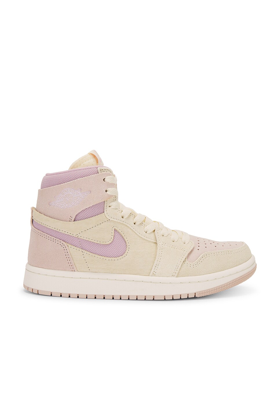 Jordan Air Jordan 1 Zoom CMFT 2 Sneaker in Muslin, Plum Chalk, Particle ...