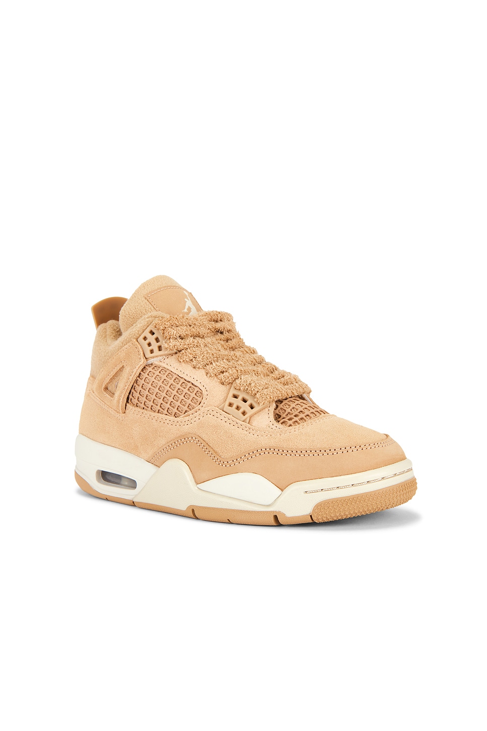 Jordan Air Jordan 4 Retro Sneaker in Hemp & Light Orewood Brown | REVOLVE