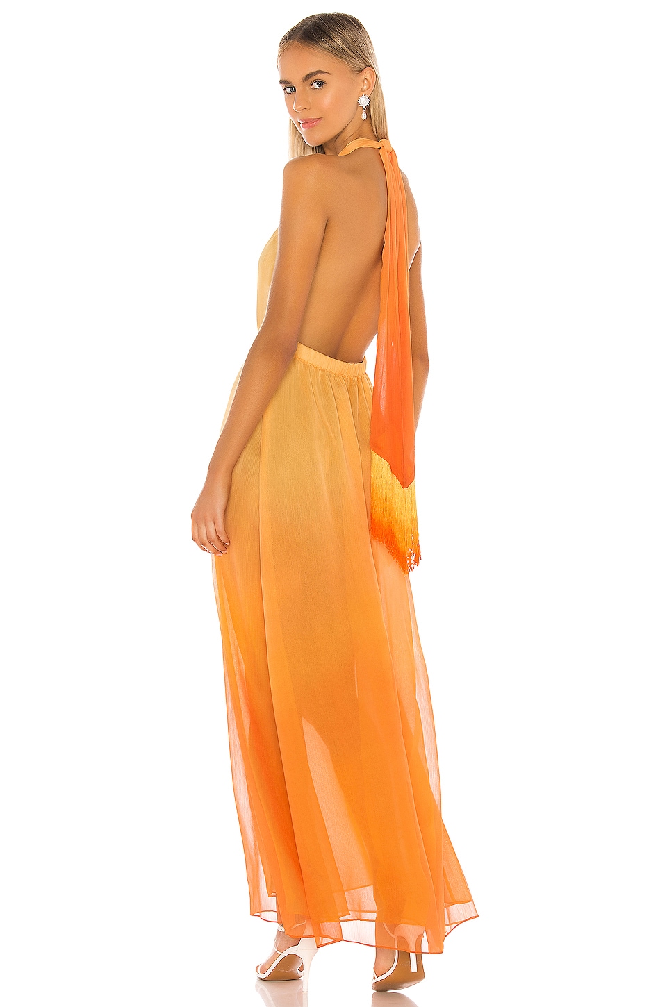 elfie ombre maxi dress