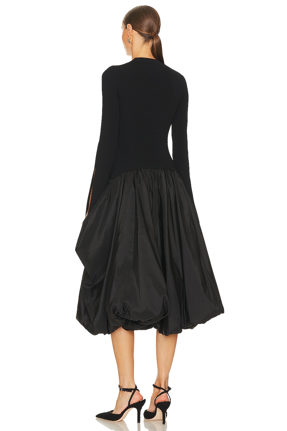 slim fit dress slacks Embroidered Loose Midi Dress main image 0