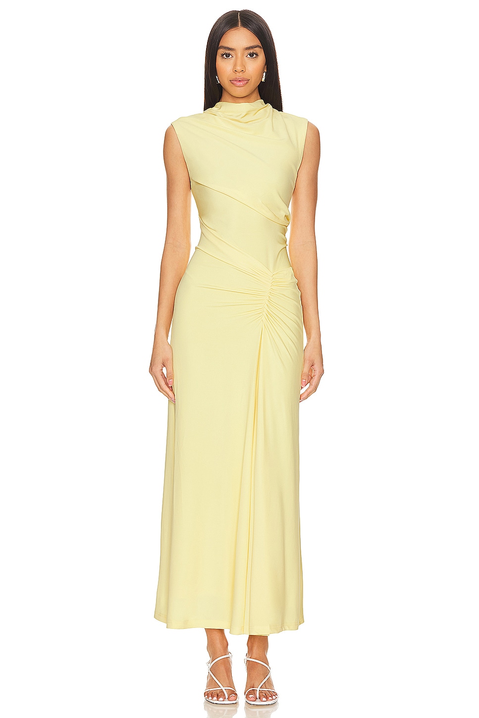 SIMKHAI Acacia Dress in Sulfur | REVOLVE