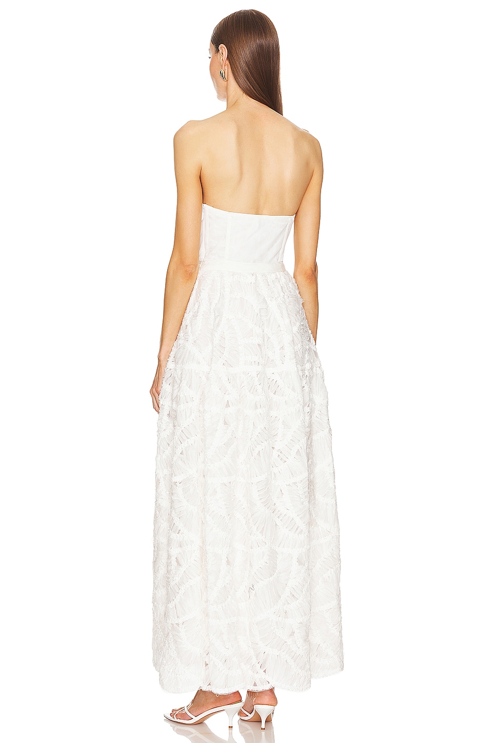 SIMKHAI Mikko Bustier Midi Dress thumbnail