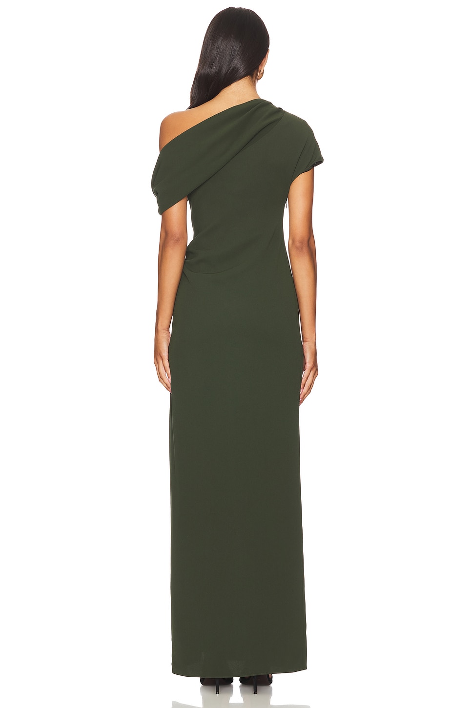 SIMKHAI Kally Draped Midi Dress