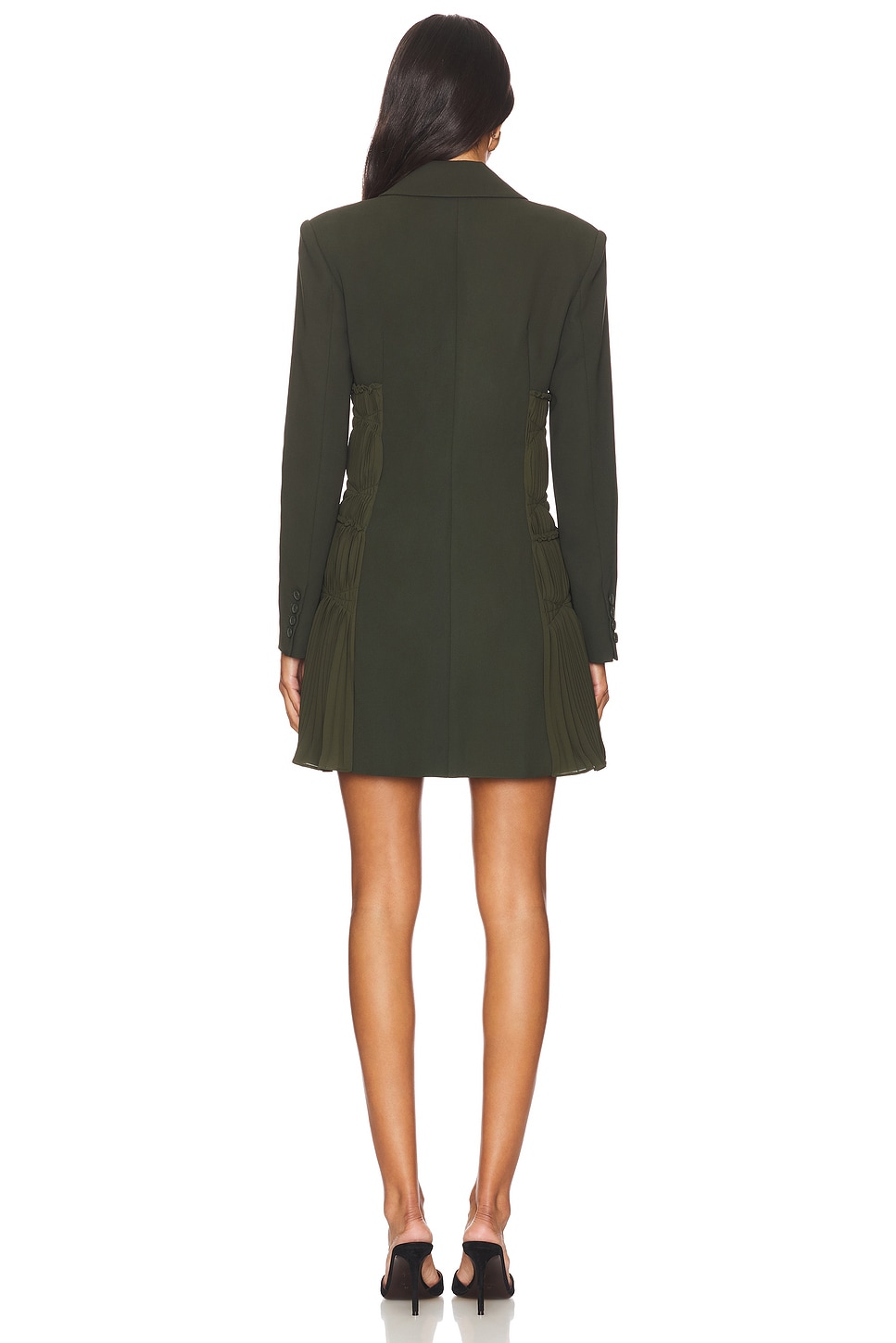 everest green dress Plus Size Tonal Multi-Stitch Sheath Dress
