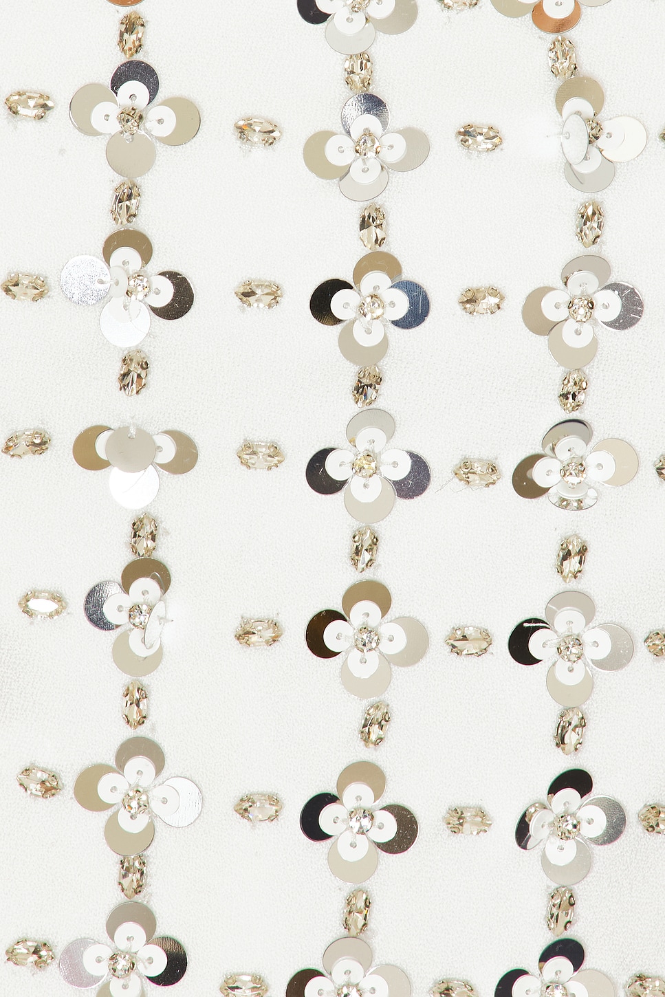SIMKHAI Ziva Embellished Mini Dress in White Multi | REVOLVE