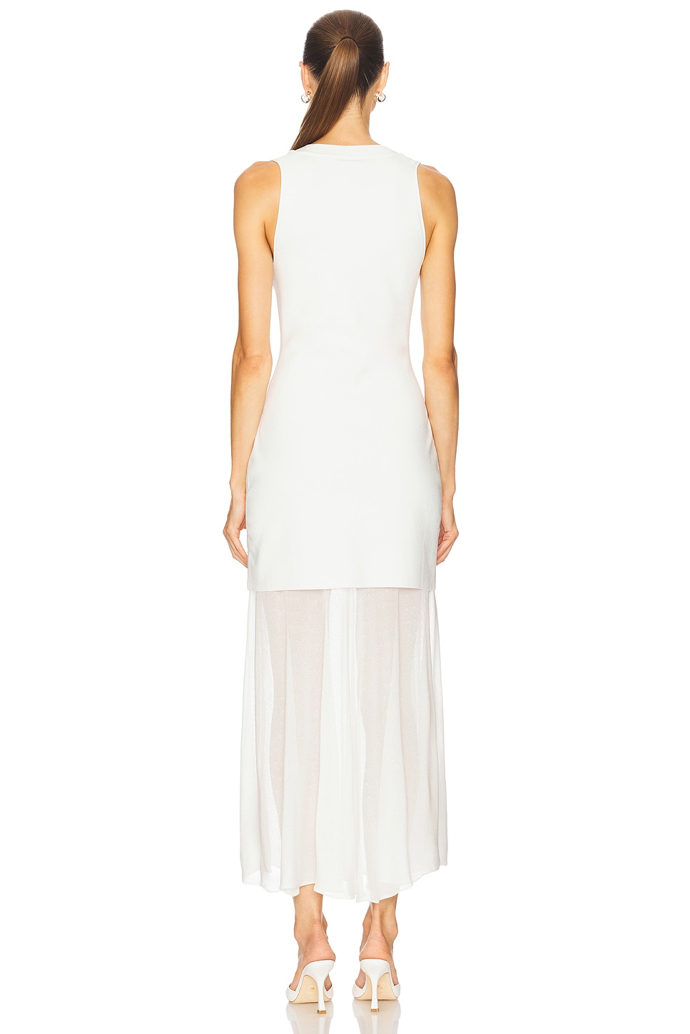 silver halter wedding dress KissProm main image 0