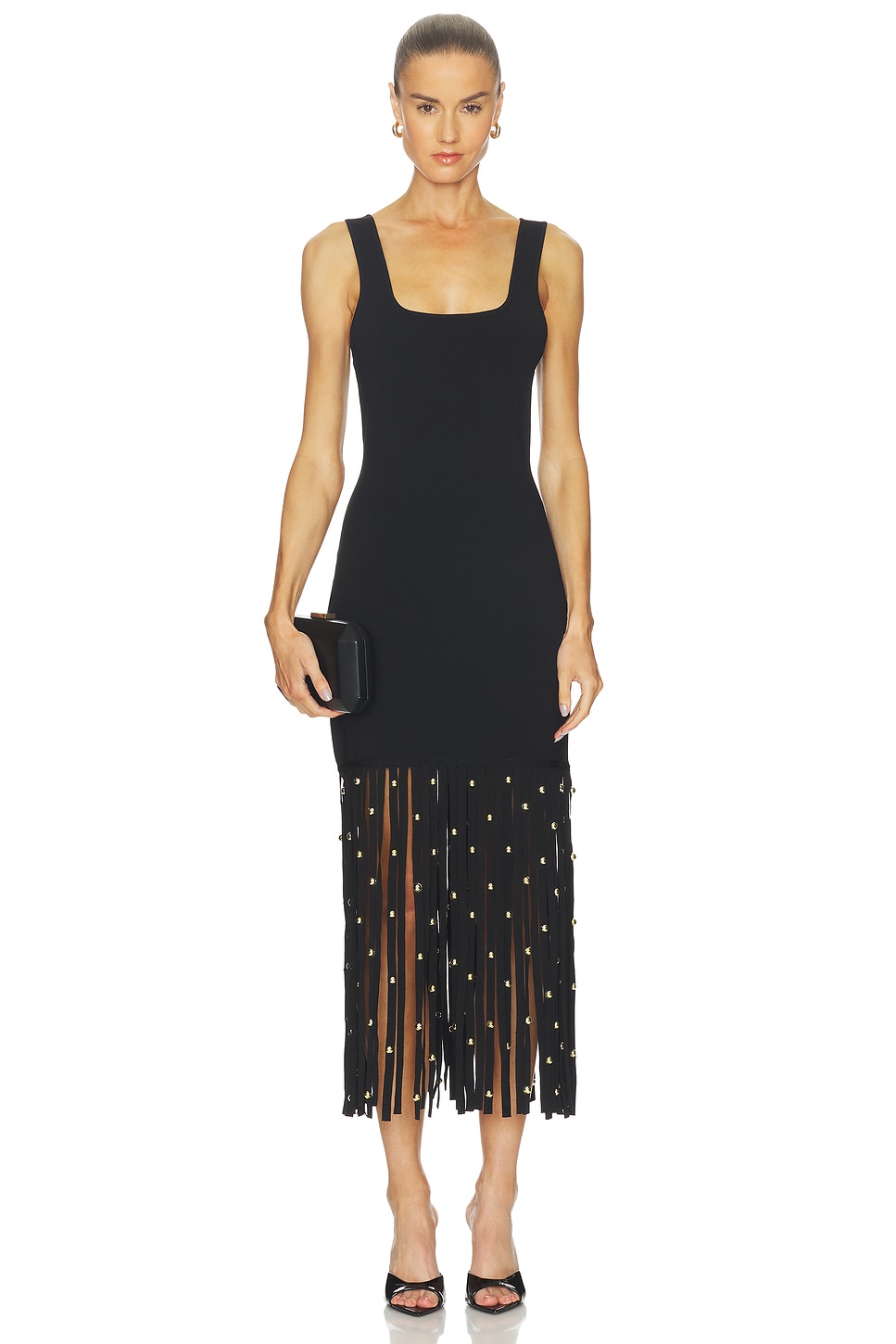 knit sequin mini dress Glitzy Status One-Shoulder Glitter Knit Mini Dress main image 1