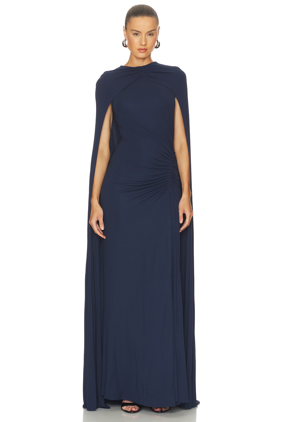 Demi Cape Gown - thumbnail 2
