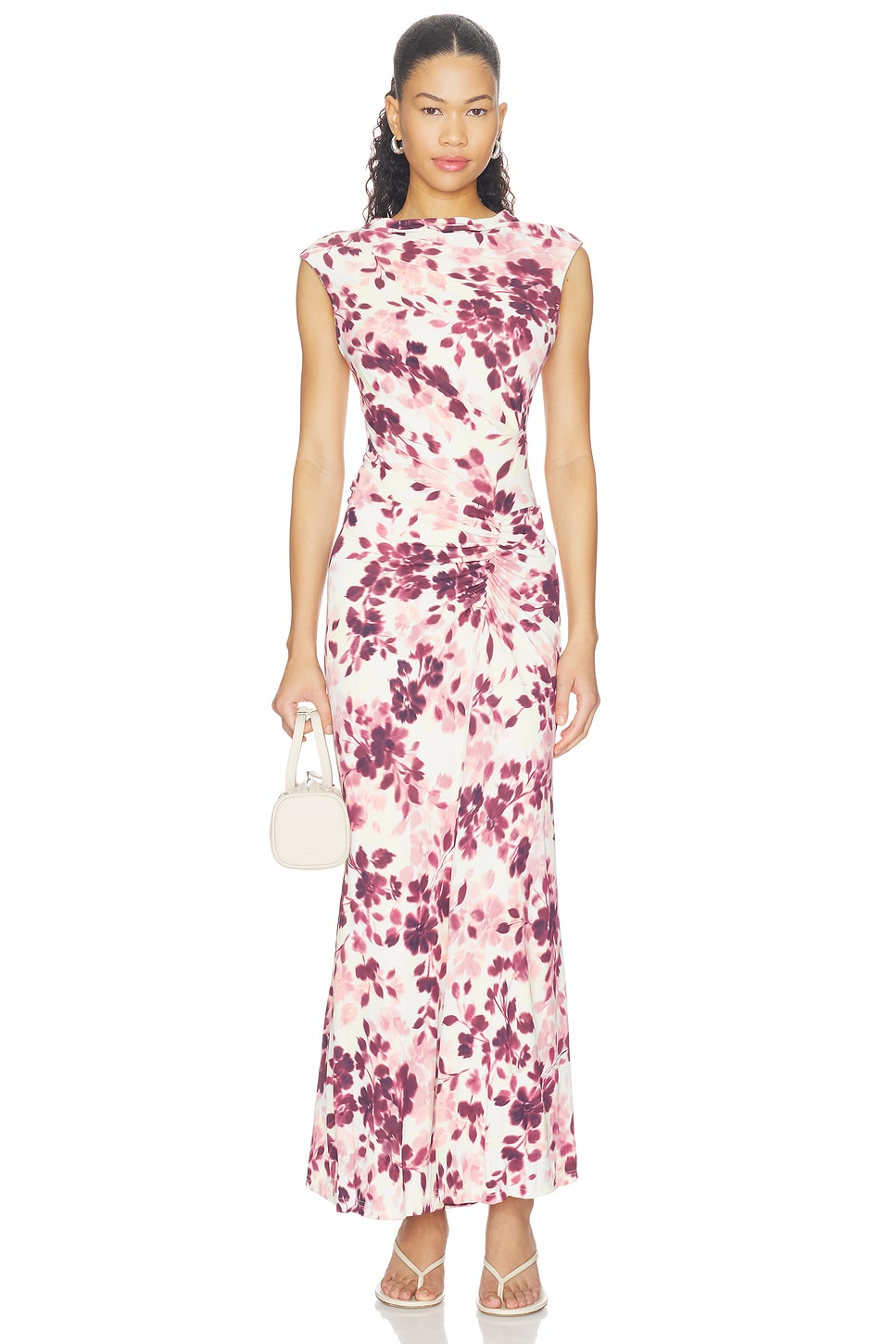 Acacia Short Sleeve Midi Dress - thumbnail 2