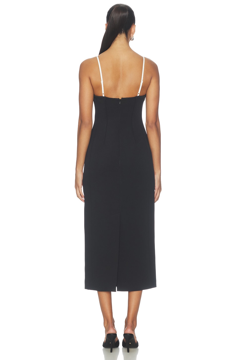SIMKHAI Kristen Sleeveless Midi Dress