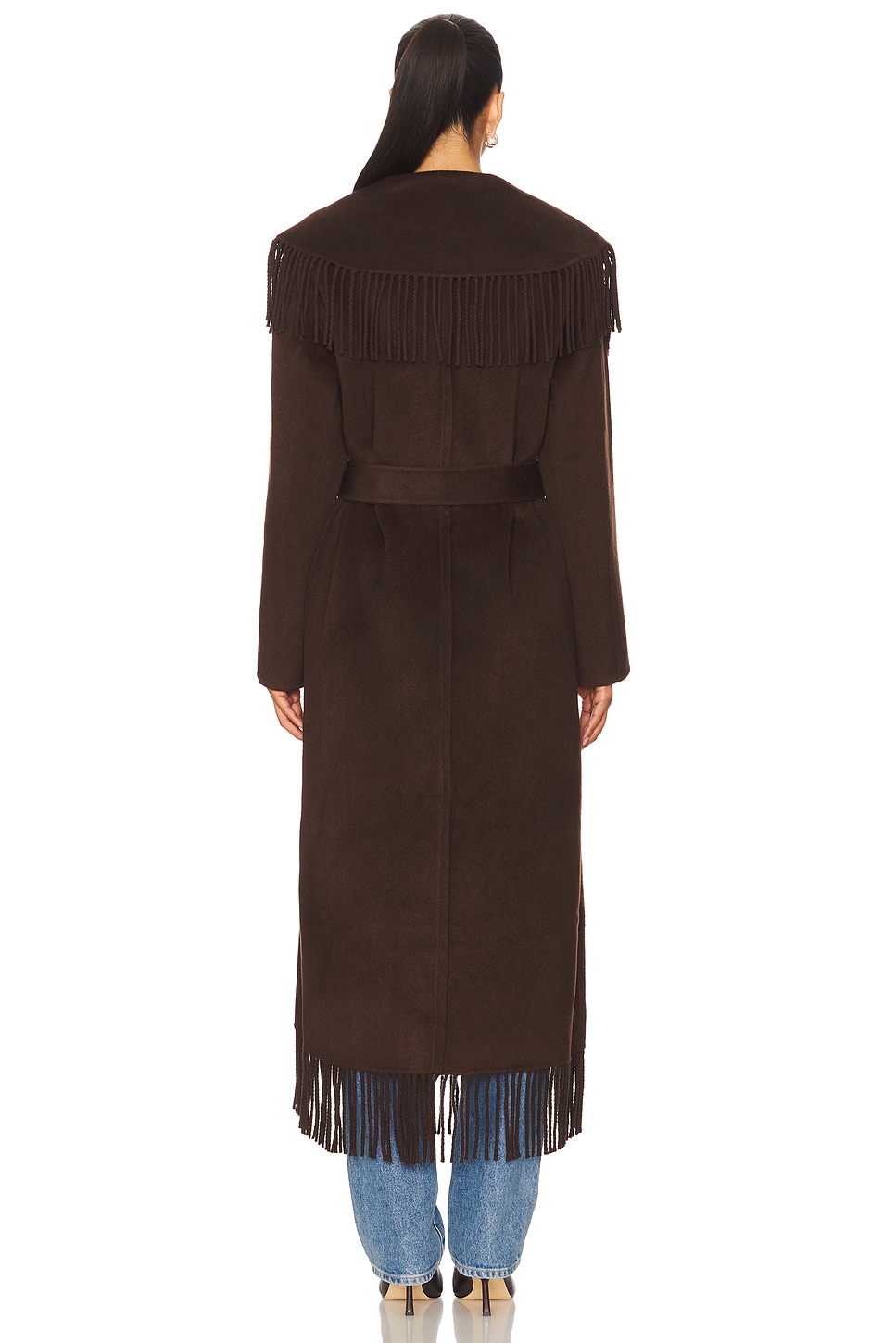Carrie Fringe Robe Coat