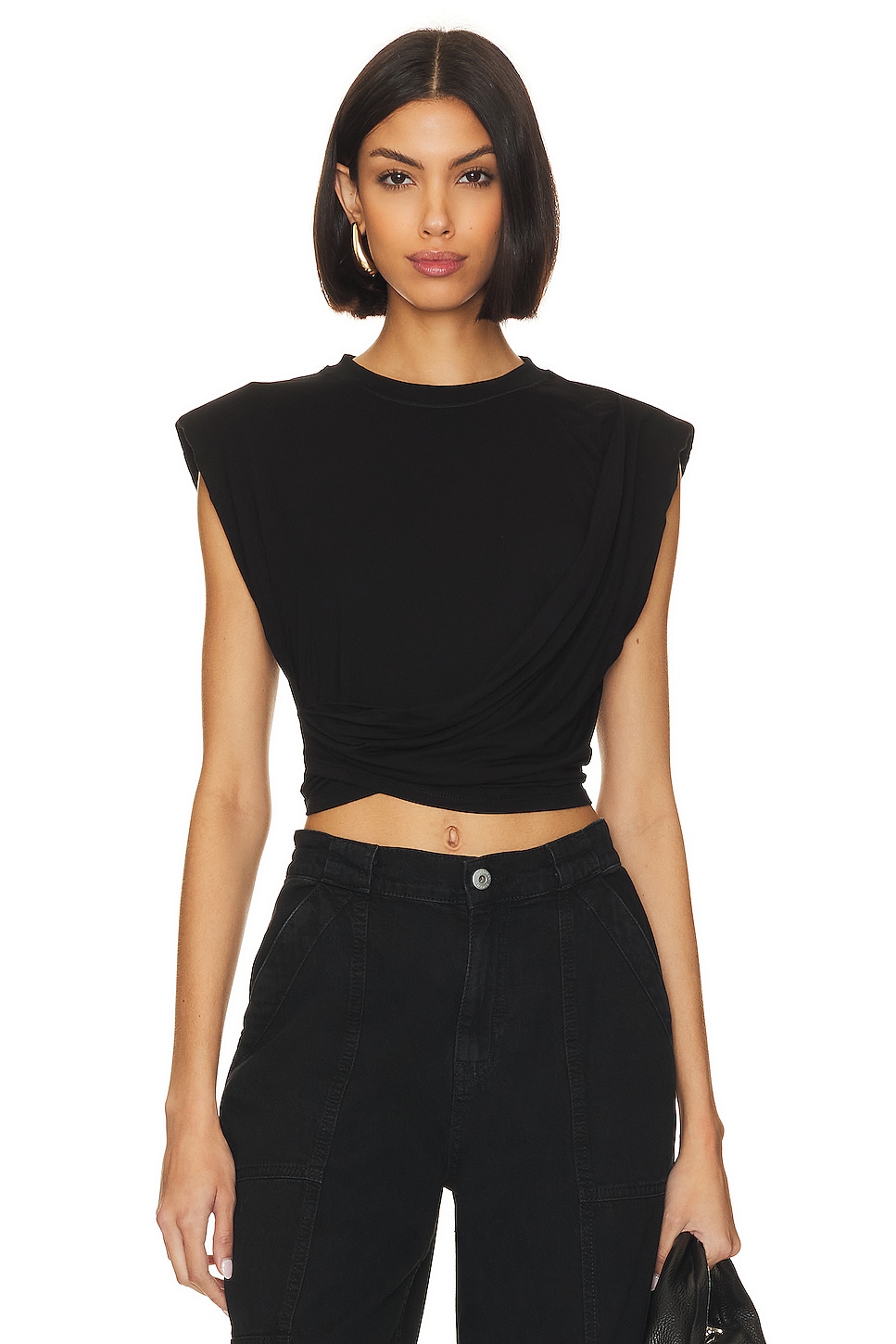 SIMKHAI Estelle Top in Black | REVOLVE