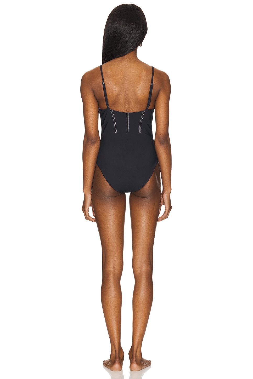 SIMKHAI Beatrix Bustier One Piece in Black | REVOLVE