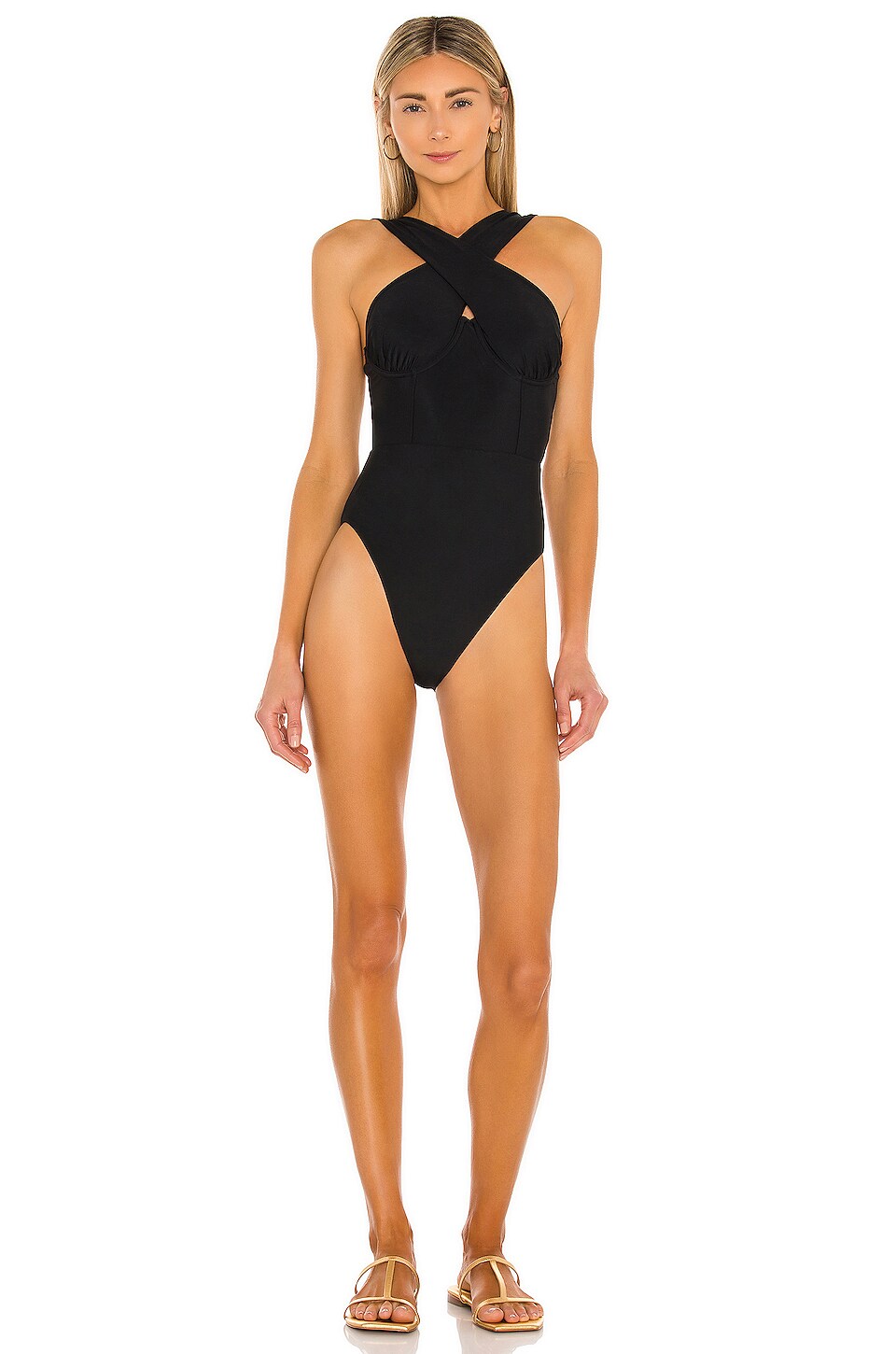 Jonathan Simkhai Harlee One Piece In Black Revolve